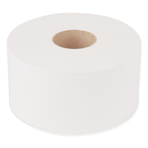 Tork Advanced Mini-Jumbo Roll Bath Tissue, Septic Safe, 2-Ply, White, 3.48" x 751 ft, 12 Rolls-Carton 12024402