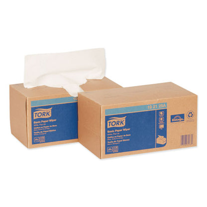 Tork Multipurpose Paper Wiper, 9 x 10.25, White, 110-Box, 18 Boxes-Carton 192125A