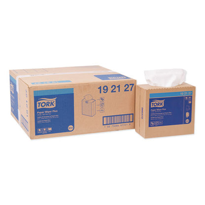Tork Multipurpose Paper Wiper, 9.25 x 16.25, White, 100-Box, 8 Boxes-Carton 192127