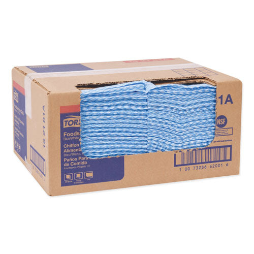 Tork Foodservice Cloth, 13 x 21, Blue, 240-Box 192181A