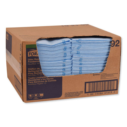 Tork Foodservice Cloth, 13 x 24, Blue, 150-Box 192192