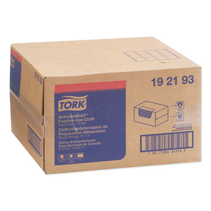 Tork Foodservice Cloth, 13 x 24, Red, 150-Box 192193