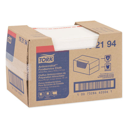 Tork Foodservice Cloth, 13 x 21, White, 50-Box 192194