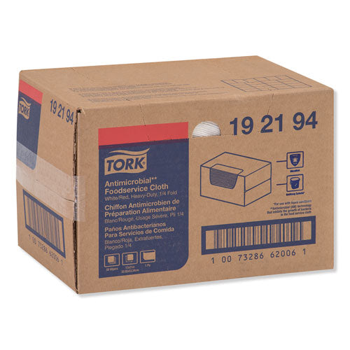 Tork Foodservice Cloth, 13 x 21, White, 50-Box 192194