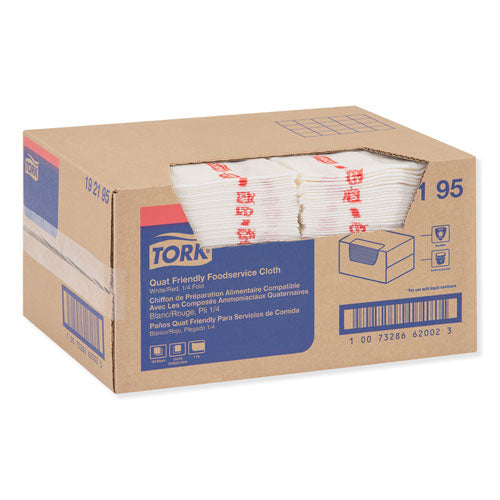 Tork Foodservice Cloth, 13 x 21, White, 150-Box 192195