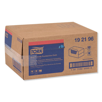 Tork Foodservice Cloth, 13 x 21, Blue, 150-Box 192196