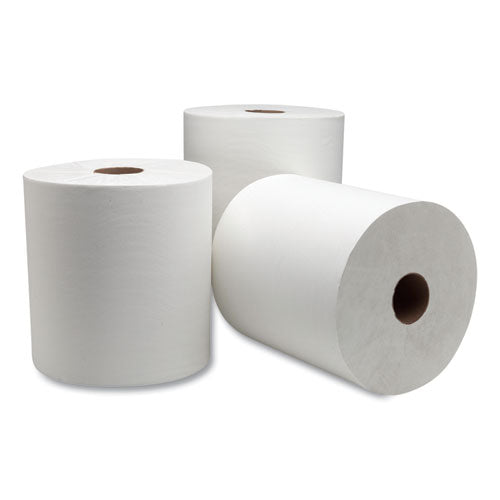 Tork Advanced Hardwound Roll Towel, 7.88" x 1000 ft, White, 6 Rolls-Carton 214405