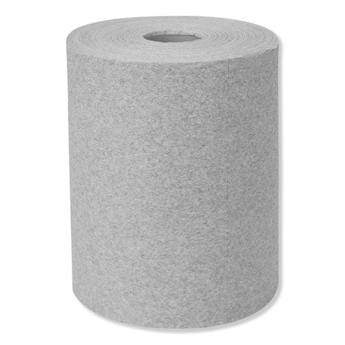 Tork Industrial Cleaning Cloths, 1-Ply, 12.6 x 10, Gray, 500 Wipes-Roll 520337