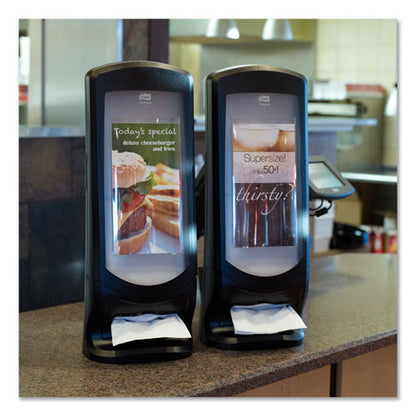 Tork Xpressnap Stand Napkin Dispenser, 9 1-4W x 9 1-4D x 24 1-2H, Black 6332000