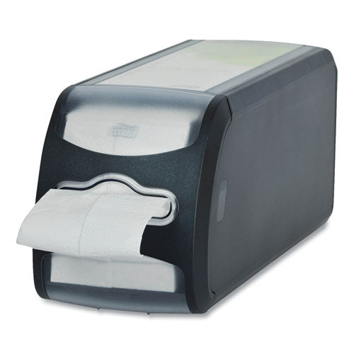 Tork Xpressnap Fit® Napkin Dispenser, Countertop, 4.8 x 12.8 x 5.6, Black 7432000