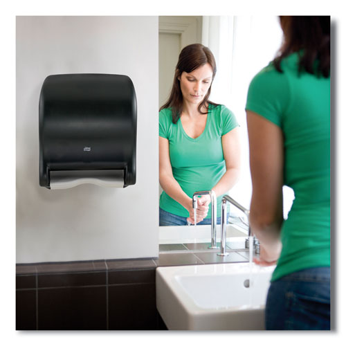 Tork Hand Towel Dispenser, Electronic, 11.78 x 9.12 x 14.39, Translucent Smoke 86ECO