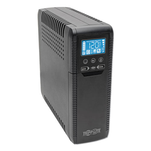 Tripp Lite ECO Series Desktop UPS Systems with USB Monitoring, 8 Outlets 1000 VA, 316 J ECO1000LCD