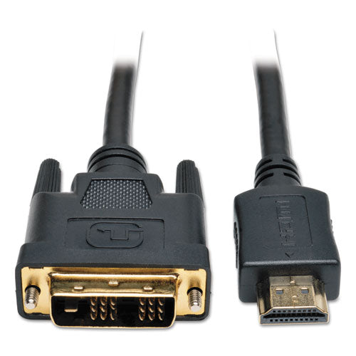 Tripp Lite HDMI to DVI-D Cable, Digital Monitor Adapter Cable (M-M), 1080P, 10 ft., Black P566-010