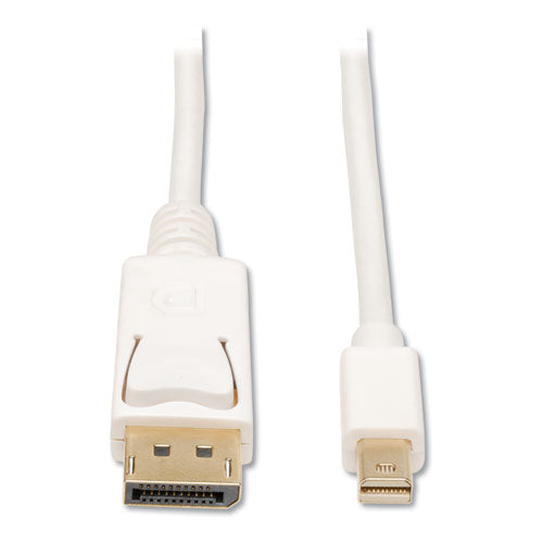 Tripp Lite Mini DisplayPort to DisplayPort 4K @60Hz Adapter, mDP to DP Cable (M-M), 10 ft. P583-010