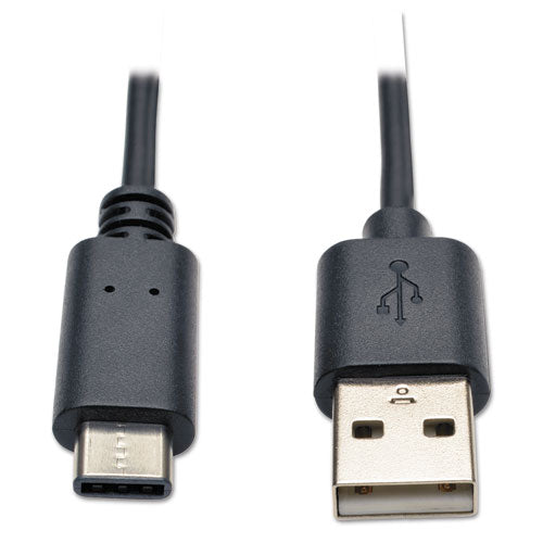 Tripp Lite USB 2.0 Cable, USB Type-A to USB Type-C (USB-C) (M-M), 6 ft. U038-006