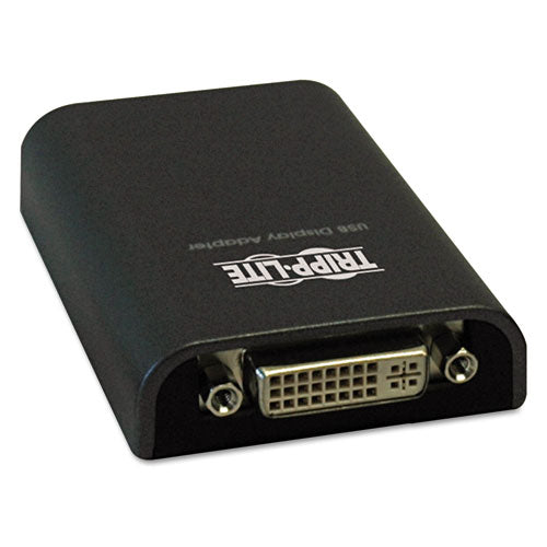 Tripp Lite USB 2.0 to DVI-VGA External Multi-Monitor Video Card, 128 MB SDRAM U244-001-R
