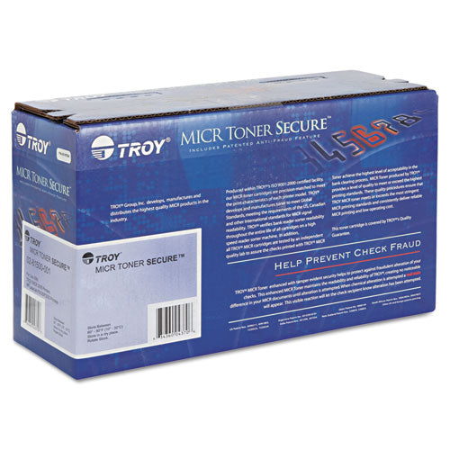 Troy 0281551001 80X High-Yield MICR Toner Secure, Alternative for HP CF280X, Black 02-81551-001
