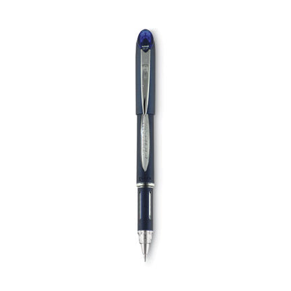 Uni-ball Jetstream Ballpoint Pen, Stick, Fine 0.7 mm, Blue Ink, Blue Barrel 40174