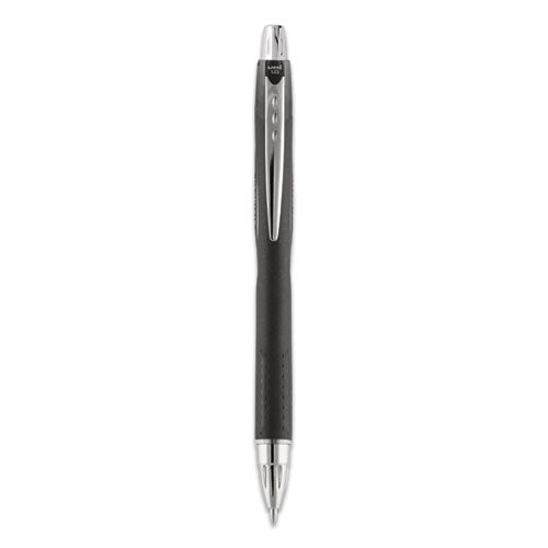 Uni-ball Jetstream Retractable Ballpoint Pen, Bold 1 mm, Black Ink, Black Barrel 73832