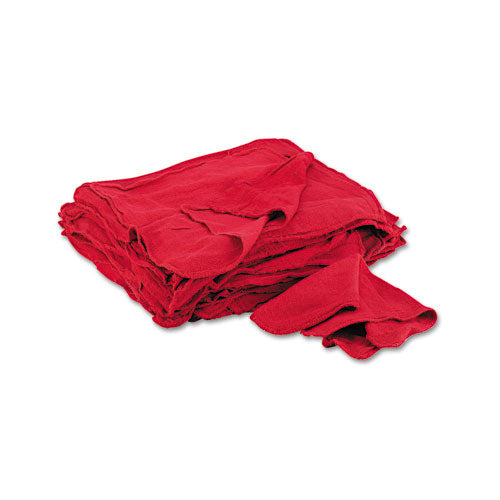 General Supply Red Shop Towels, Cloth, 14 x 15, 50-Pack UFSN900RST