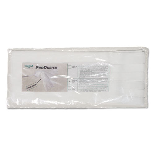 Unger ProDuster Disposable Replacement Sleeves, Polyester, White, 7" x 18", 50-Pack DS50Y