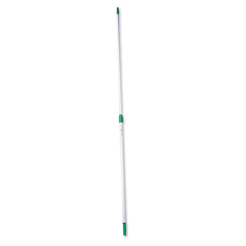 Unger Opti-Loc Extension Pole, 8 ft, Two Sections, Green-Silver EZ250