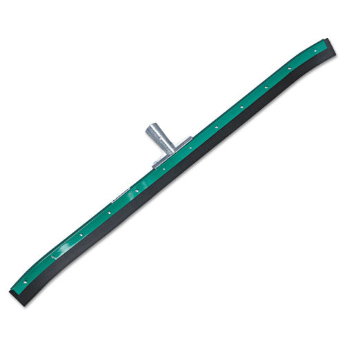 Unger AquaDozer Curved Floor Squeegee, 36" Wide Blade, Black Rubber, Insert Socket FP90C
