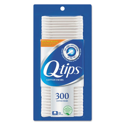 Q-tips Cotton Swabs, Antibacterial, 300-Pack, 12-Carton 17900CT