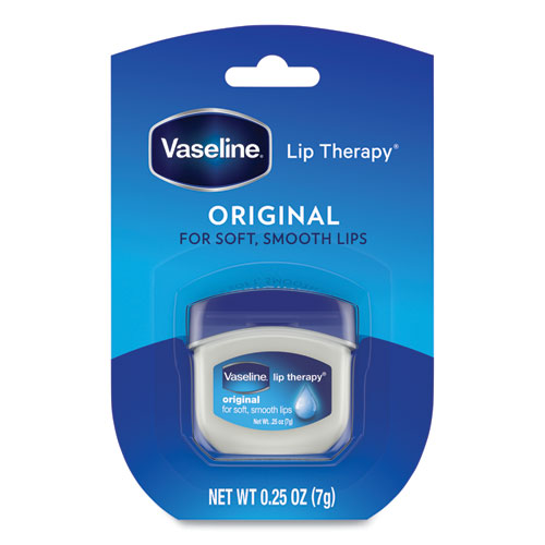 Vaseline Lip Therapy, Original, 0.25 oz, 32-Carton 20677CT