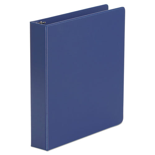 Universal Economy Non-View Round Ring Binder, 3 Rings, 1.5" Capacity, 11 x 8.5, Royal Blue UNV33402