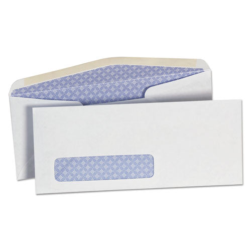 Universal Business Envelope, #10, Commercial Flap, Gummed Closure, 4.13 x 9.5, White, 500-Box UNV35203