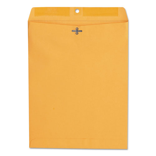 Universal Kraft Clasp Envelope, #97, Square Flap, Clasp-Gummed Closure, 10 x 13, Brown Kraft, 100-Box UNV35267