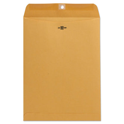 Universal Kraft Clasp Envelope, #10 1-2, Square Flap, Clasp-Gummed Closure, 9 x 12, Brown Kraft, 100-Box UNV41907