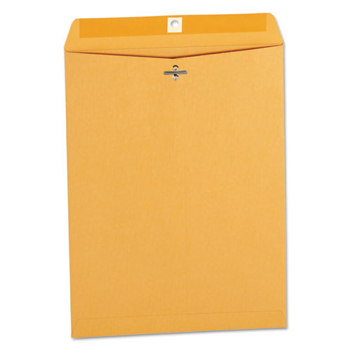 Universal Kraft Clasp Envelope, #12 1-2, Square Flap, Clasp-Gummed Closure, 9.5 x 12.5, Brown Kraft, 100-Box UNV42907