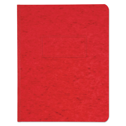 Universal Pressboard Report Cover, Two-Piece Prong Fastener, 3" Capacity, 8.5 x 11, Executive Red-Executive Red UNV80579