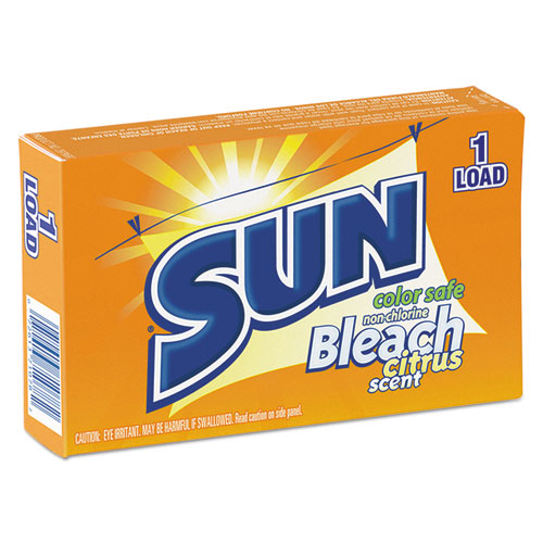 SUN Color Safe Powder Bleach, Vend Pack, 1 load Box, 100-Carton VEN 2979697