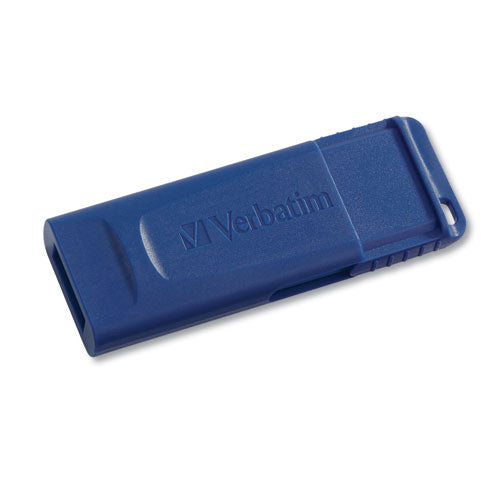 Verbatim Classic USB 2.0 Flash Drive, 4 GB, Blue 97087