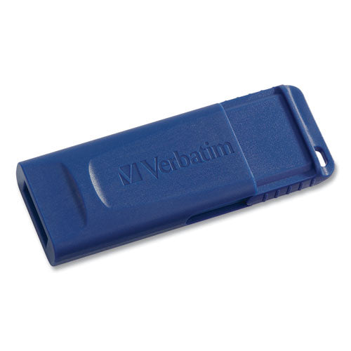Verbatim Classic USB 2.0 Flash Drive, 16 GB, Blue, 5-Pack 99810