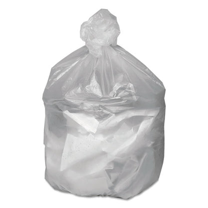 Good 'n Tuff Waste Can Liners, 60 gal, 12 microns, 38" x 58", Natural, 200-Carton GNT3860