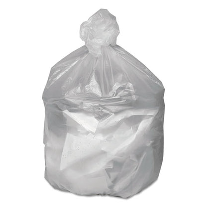 Good 'n Tuff Waste Can Liners, 45 gal, 10 microns, 40" x 46", Natural, 250-Carton GNT4048