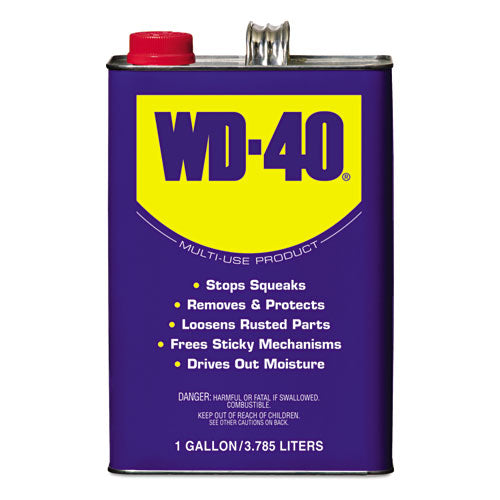 WD-40 Heavy-Duty Lubricant, 1 Gallon Can, 4-Carton 490118