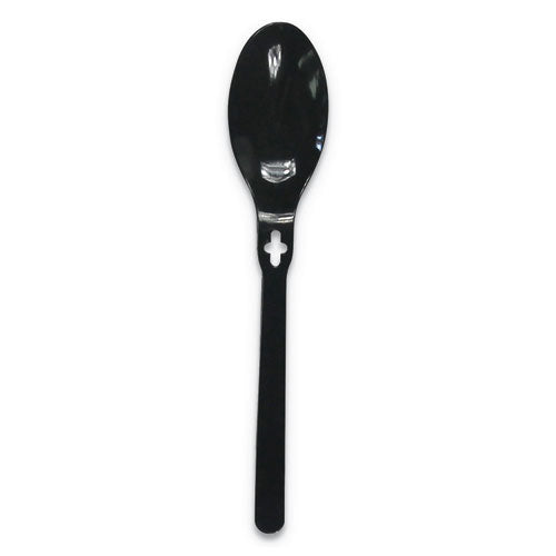 WeGo Spoon WeGo Polystyrene, Spoon, Black, 1000-Carton 54101100