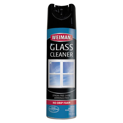 Weiman Foaming Glass Cleaner, 19 oz Aerosol Spray Can 10