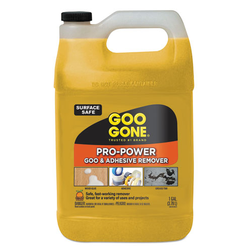 Goo Gone Pro-Power Cleaner, Citrus Scent, 1 gal Bottle, 4-Carton 2085CT