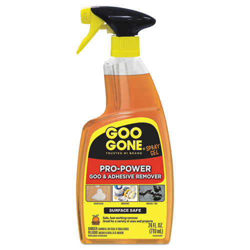 Goo Gone Pro-Power Cleaner, Citrus Scent, 24 oz Spray Bottle, 4-Carton 2180A