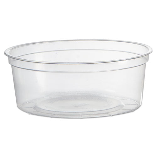 WNA Deli Containers, 8 oz, Clear, 50-Pack, 10 Pack-Carton WNA APCTR08