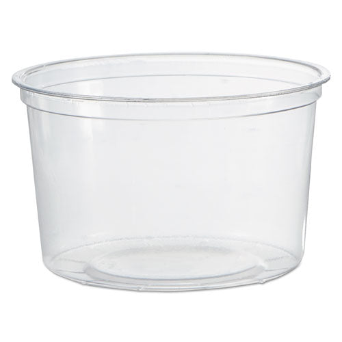 WNA Deli Containers, 16 oz, Clear, 50-Pack, 10 Packs-Carton WNA APCTR16