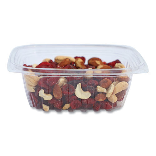 World Centric PLA Rectangular Deli Containers, 12 oz, 4.8 x 5.9 x 2.1, Clear, 900-Carton RDCS12