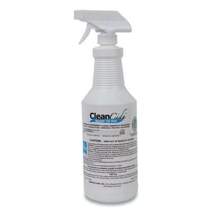 Wexford Labs CleanCide RTU Disinfecting Cleaner, Light Citrus Scent, 32 oz Bottle, 12 Bottles and 4 Trigger Sprayers-Carton 213002CT