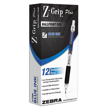 Zebra ECO Jimnie Clip Ballpoint Pen, Retractable, Medium 1 mm, Black Ink, Smoke Barrel, Dozen 22510